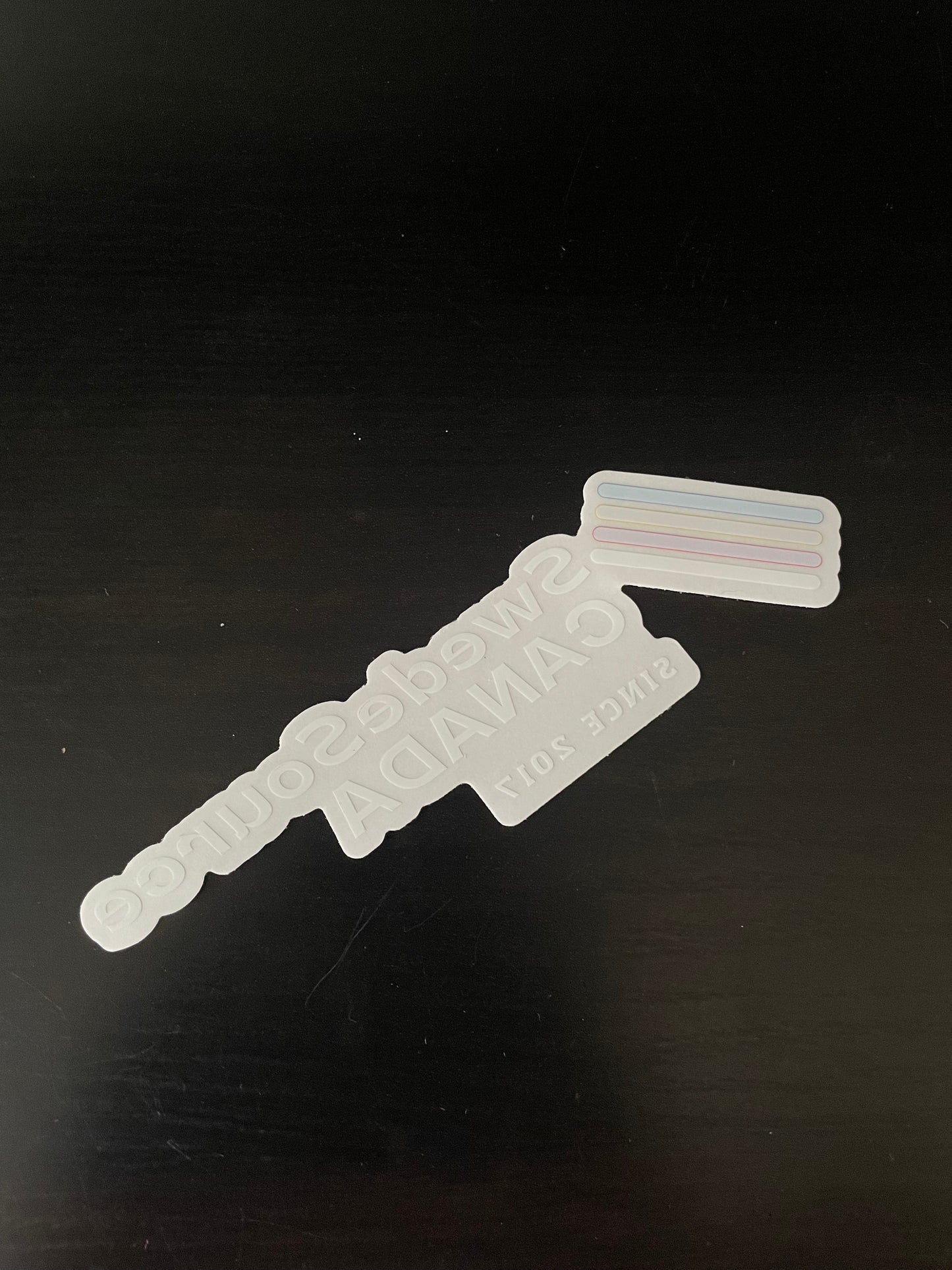 SwedeSource Canada Front Adhesive Sticker