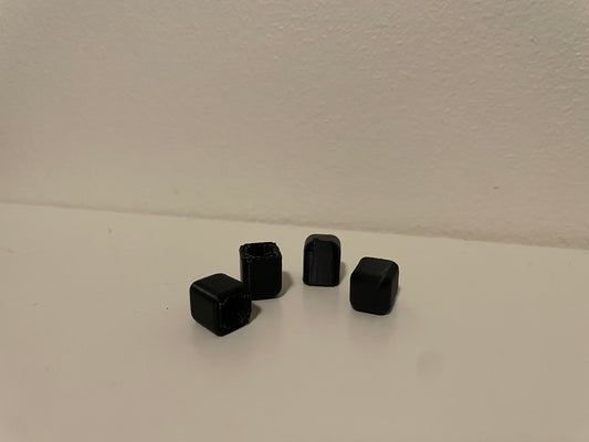 SAAB 9000 Dash Air Vent Knob Kit (Satin) - SwedeSource Canada S9100-SSC-A