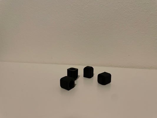 SAAB 9000 Dash Air Vent Knob Kit (Matte) - SwedeSource Canada S9101-SSC-A